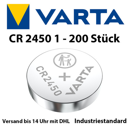 2450 varta cr2450 batterien - cr2450,