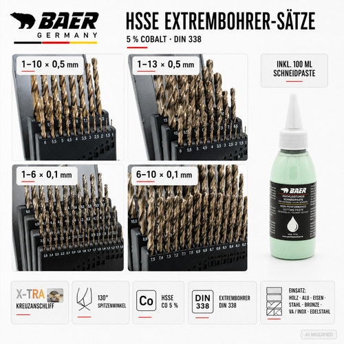 Spiralbohrer satz baer - satz,