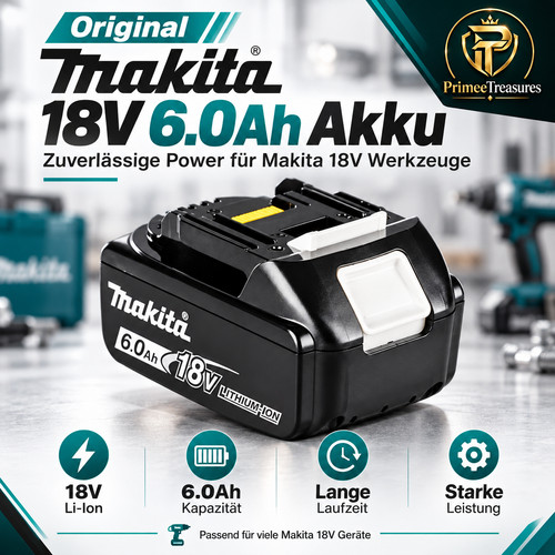 Original makita bl1860b 18v - bl1860b,