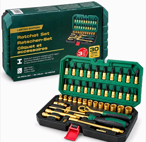 Parkside tlg ratschen set - 46-tlg., ratschen-set